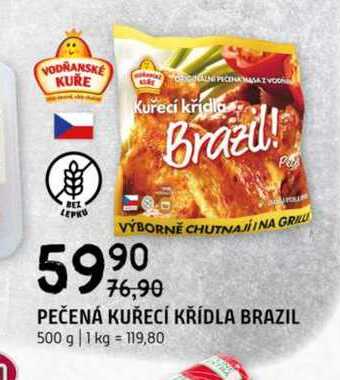 Pečena kuřecí křídla brazil 500g