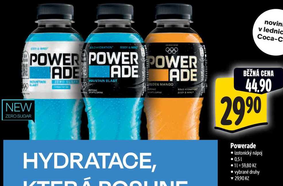 Powerade, 0,5 l