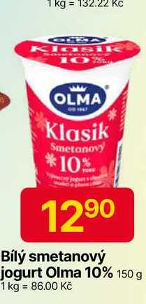 Olma Klasik Smetanový bílý jogurt 150g