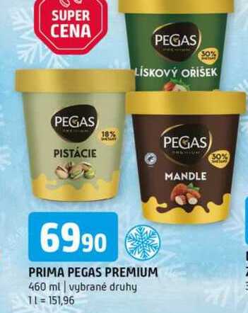 Prima pegas premium 460 ml vybrané druhy 