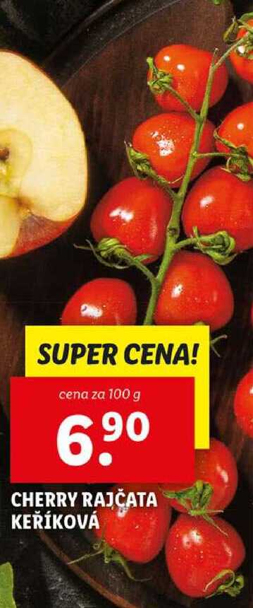 CHERRY RAJČATA KEŘÍKOVÁ, cena za 100 g