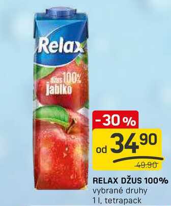 RELAX DŽUS 100% vybrané druhy 1l