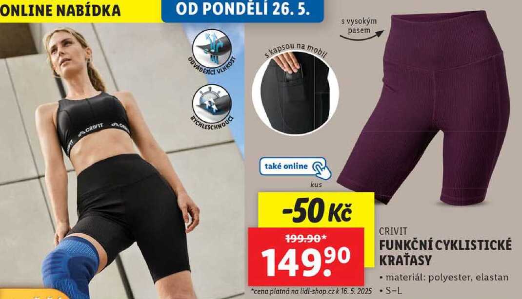 FUNKČNÍ CYKLISTICKÉ KRAŤASY