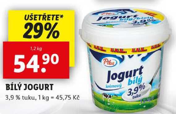 BÍLÝ JOGURT, 1,2 kg