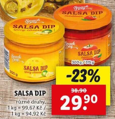 SALSA DIP, 300 g/315 g 
