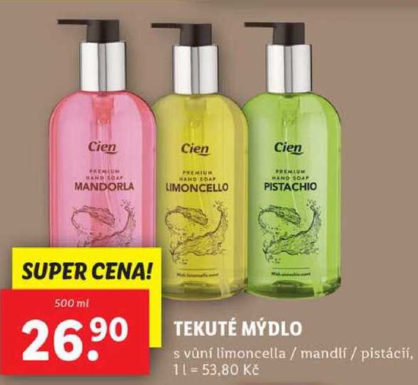 TEKUTÉ MÝDLO, 500 ml