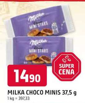 Milka Choco Minis 37,5g, vybrané druhy