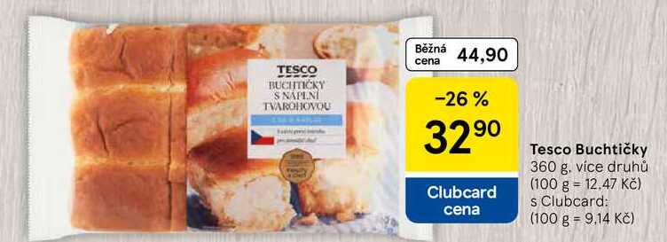 Tesco Buchtičky, 360 g 