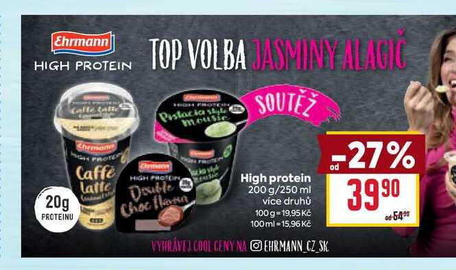 High protein 200 g/250 ml 