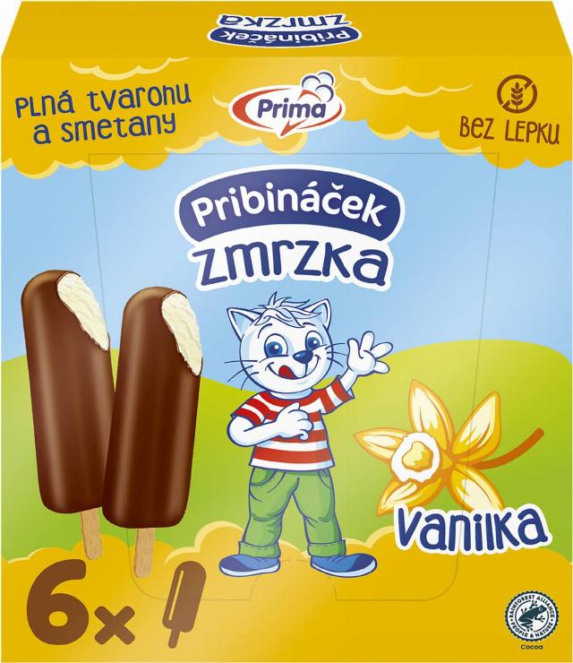 Pribináček Zmrzlina s polevou