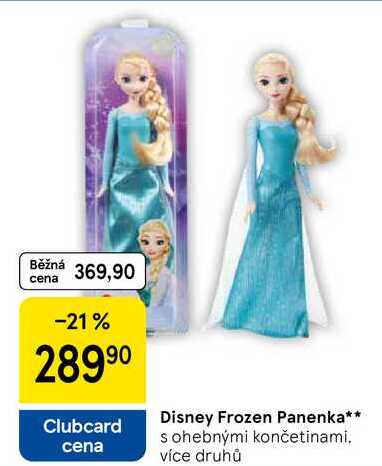 Disney Frozen Panenka, sohebnými končetinami 