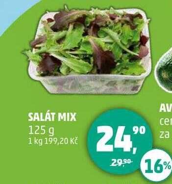 SALÁT MIX, 125 g 