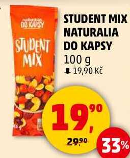 STUDENT MIX NATURALIA DO KAPSY, 100 g 