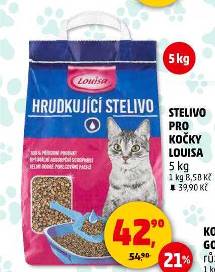 STELIVO PRO KOČKY LOUISA, 5 kg  