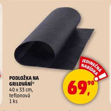 PODLOŽKA NA GRILOVÁNÍ 40 x 33 cm, teflonová, 1 ks  