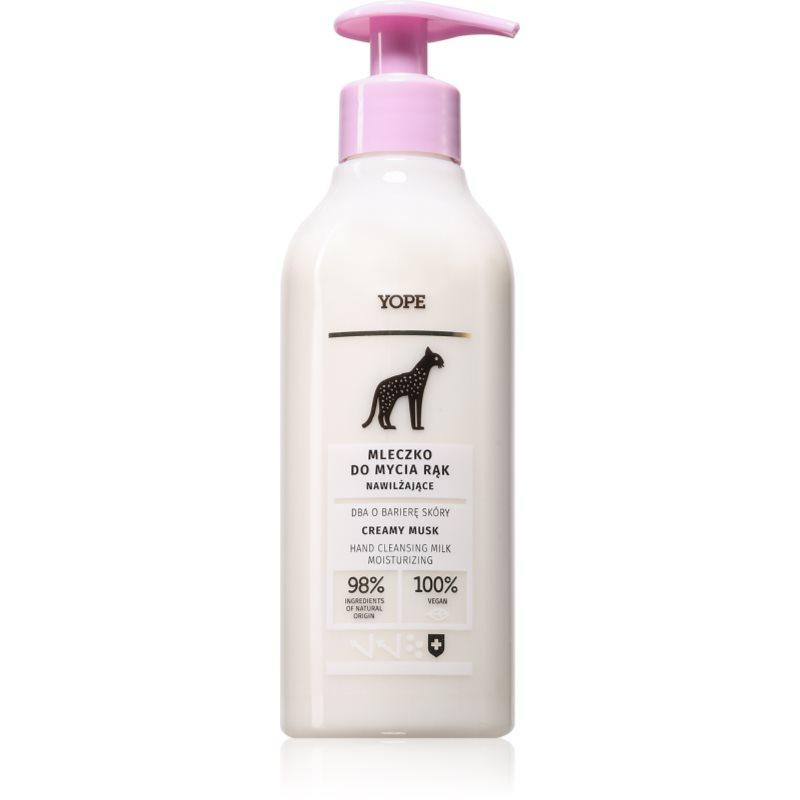 Yope Creamy Musk tekuté mýdlo na ruce s hydratačním účinkem 300 ml