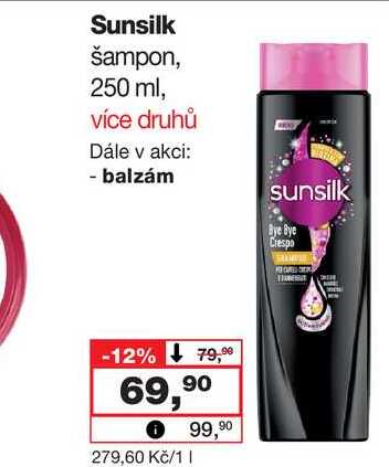 Sunsilk šampon, 250 ml
