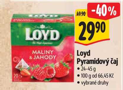  Loyd Pyramidový čaj  24-45 g  