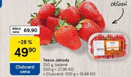 Tesco Jahody, 250 g