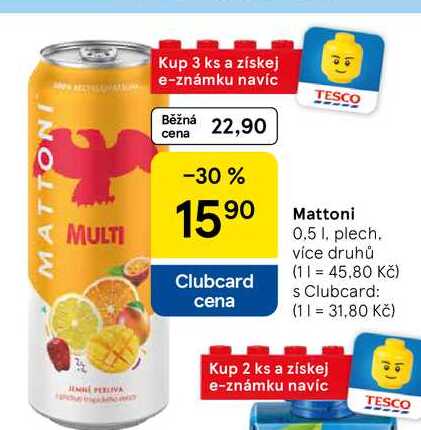 Mattoni plech, 0.5 l