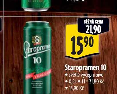  Staropramen 10 0,5 l