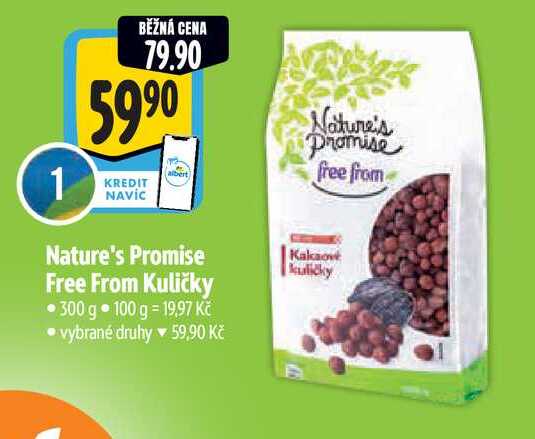  Nature's Promise Free From Kuličky 300 g 