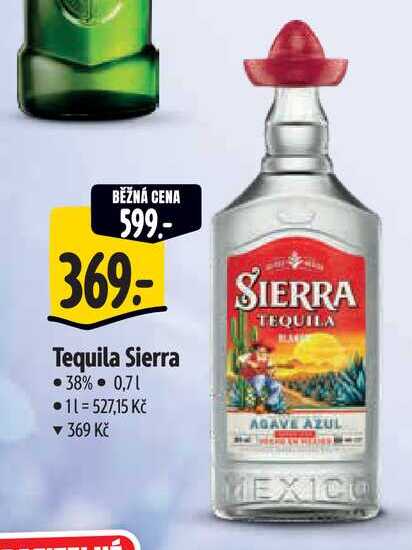  Tequila Sierra 0,7 l