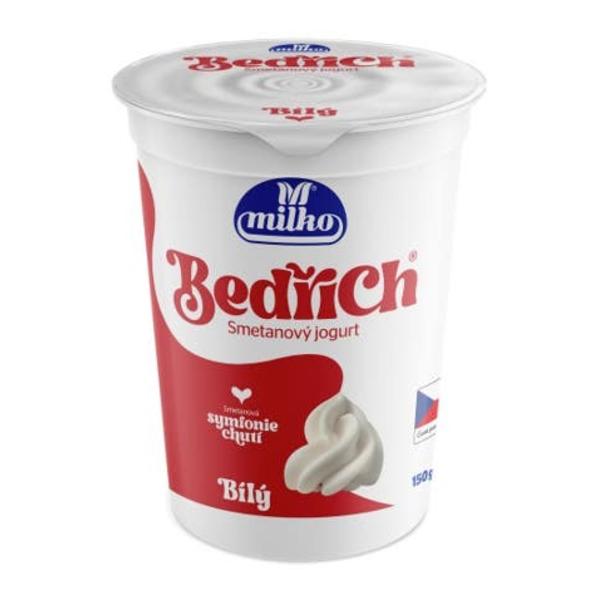 Milko Bedřich smetanový jogurt bílý 10%