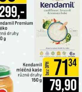 Kendamil mléčná kaše různé druhy 150 g