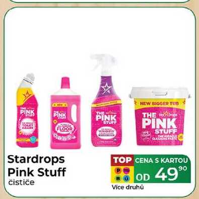 Stardrops Pink Stuff čističe  