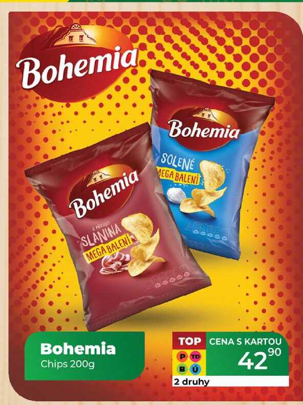 Bohemia Chips 200g 