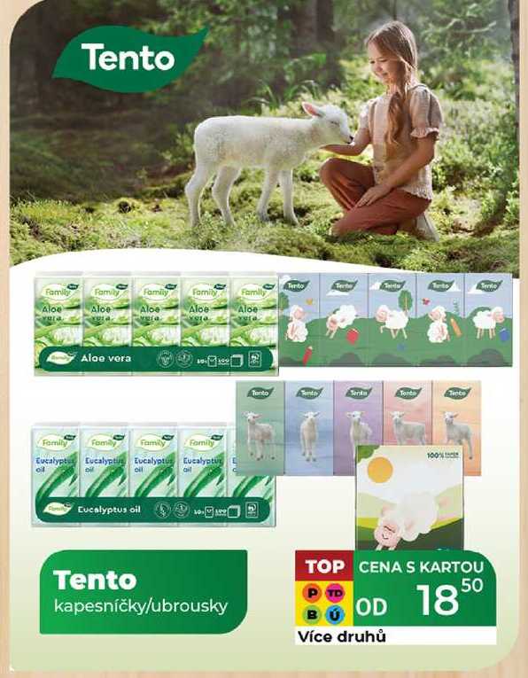 Tento kapesníčky/ubrousky 