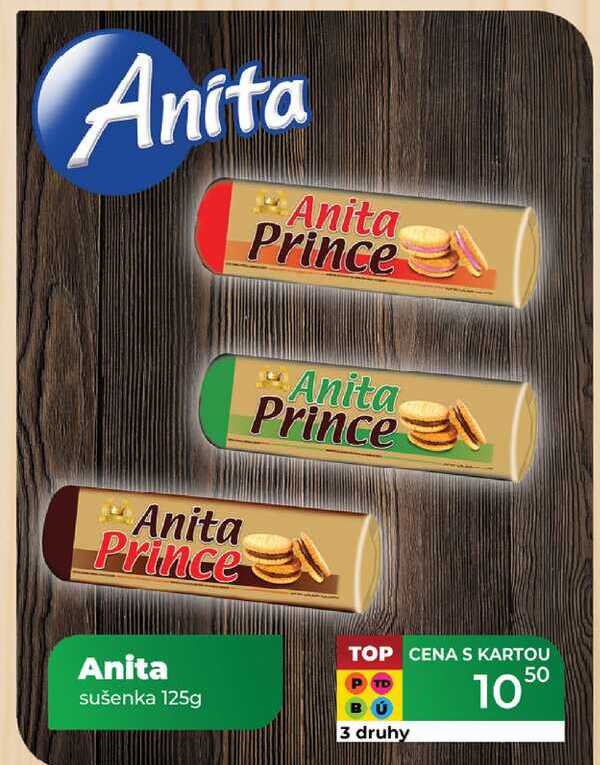 Anita sušenka 125g 