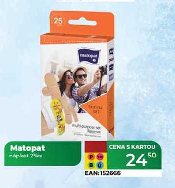 Matopat náplast 25ks 