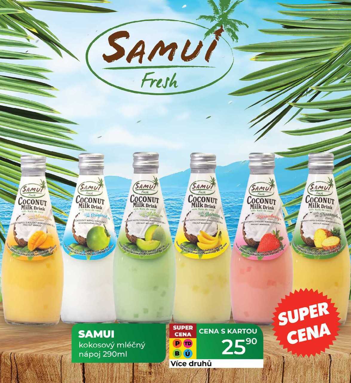 SAMUI kokosový mléčný nápoj 290ml  