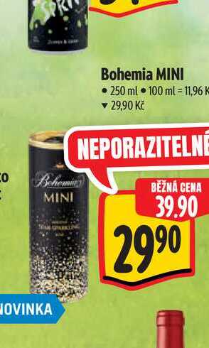  Bohemia MINI  250 ml  
