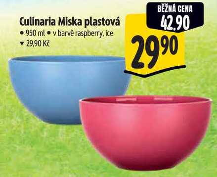 Culinaria Miska plastová 