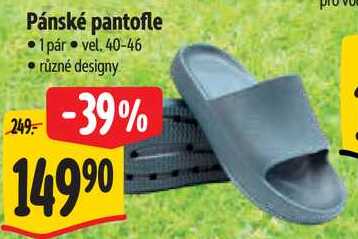 Pánské pantofle 