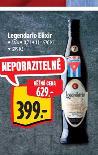 Legendario Elixir 0,7 l
