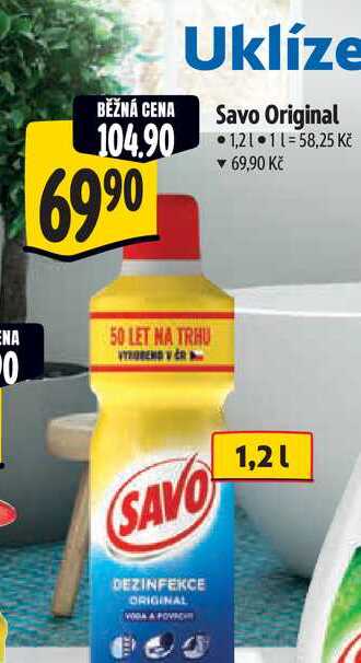   Savo Original 1,2 l