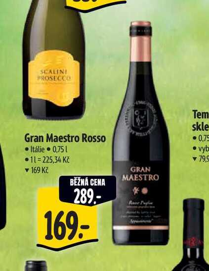  Gran Maestro Rosso 0,75 l