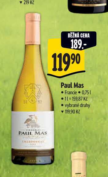   Paul Mas 0,75 l