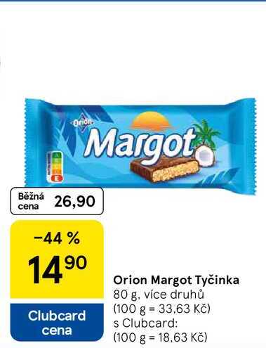 Orion Margot Tyčinka, 80 g, více druhů