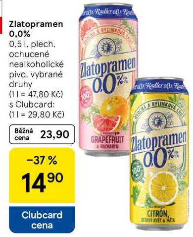 Zlatopramen 0,0%, 0.5 l