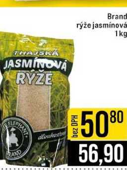 Brand rýže jasmínová 1kg 