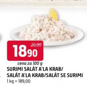 Surimi salát a´la krab salát 100g 