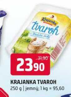 Krajanka tvaroh 250 g jemný