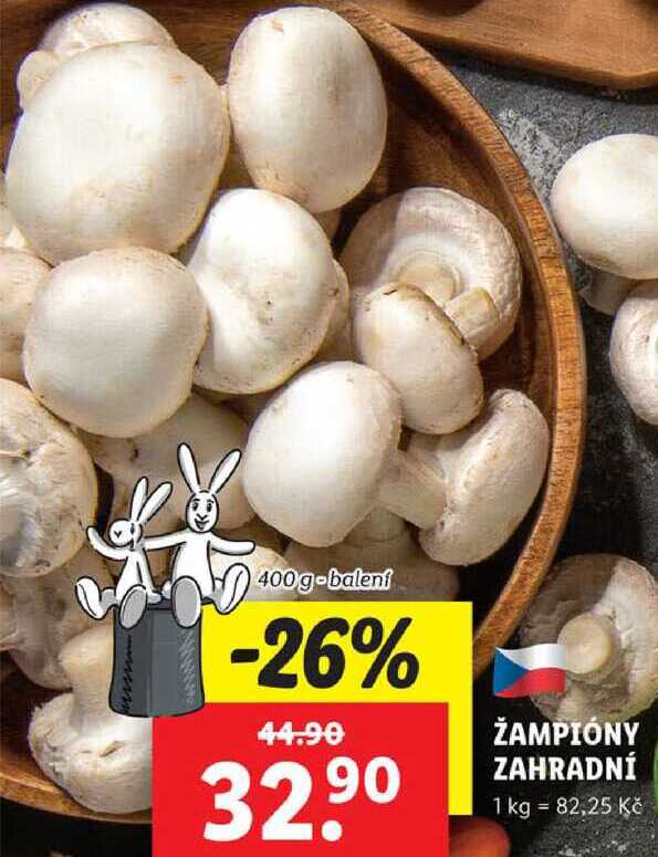 ŽAMPIÓNY ZAHRADNÍ, 400 g