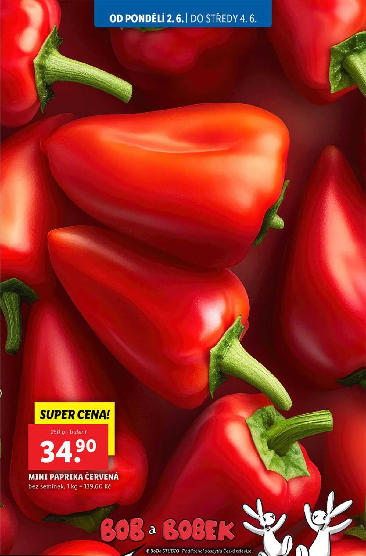 MINI PAPRIKA ČERVENÁ, 250 g