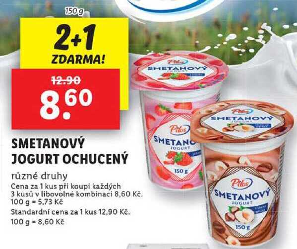SMETANOVÝ JOGURT OCHUCENÝ, 150 g